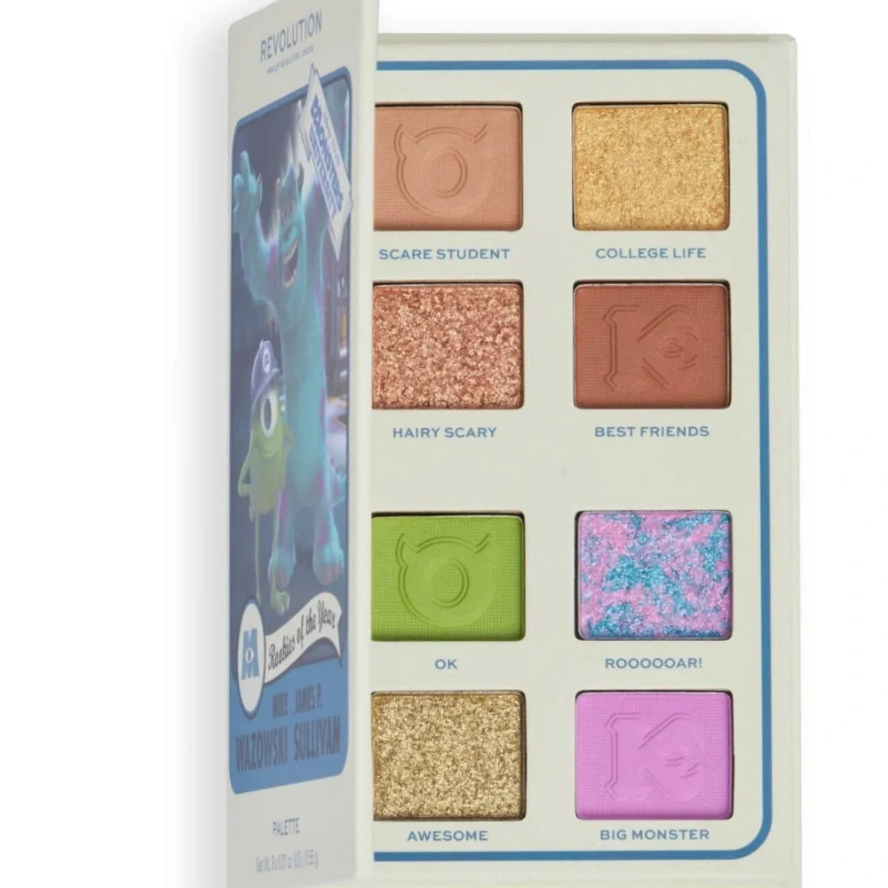 Monsters Inc. Palette, Monsters Inc. Eye Shadow Palette, Disney Lover Gifts